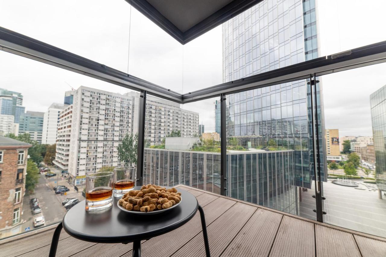 Mennica Residence Luxury Location Warschau Exterior foto
