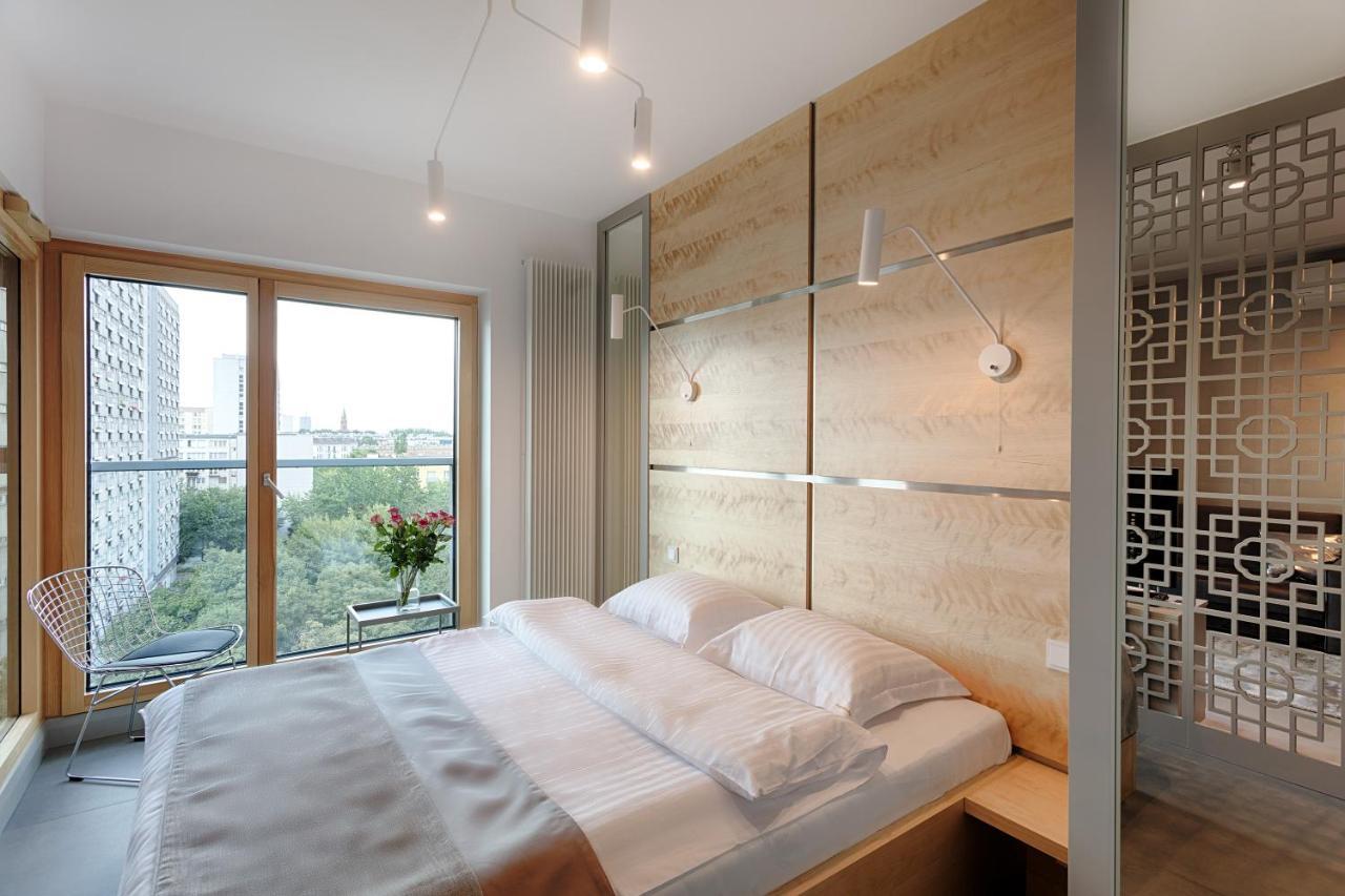 Mennica Residence Luxury Location Warschau Exterior foto